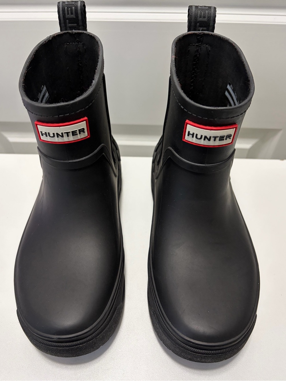 Women’s Hunter Wales Black Rain Boots